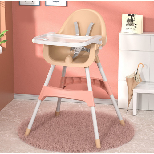 Детский нежно - розовый обеденный стул