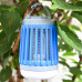 Подвесная синяя мухобойка с лампой для кэмпинга