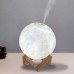 Настольная лампа в форме луны на 15 см с увлажнителем воздуха без батареи