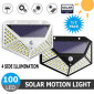 Günəş enerjisi ilə çalışan 100 LED divar projektor/lampası