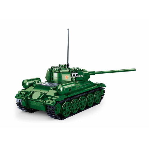 Детский конструктор игрушечный танк