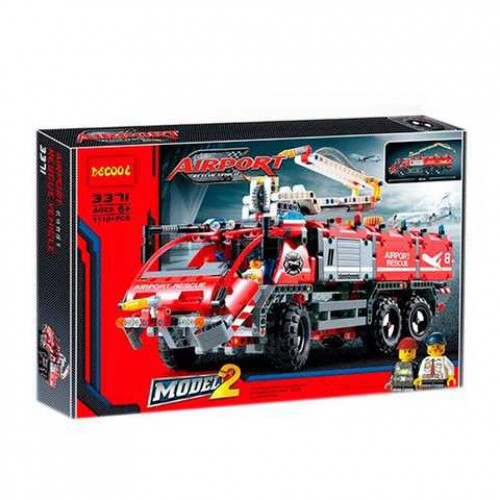 Детский конструктор Пожарно - спасательный автомобиль