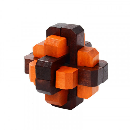 Деревянная кубообразная головоломка