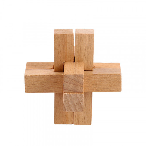 Деревянная прямоугольная головоломка
