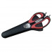 Kухонные ножницы 7 в 1 из нержавеющей стали в черно-красном цвете