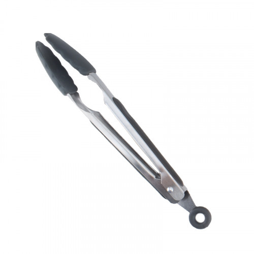 Кухонный инструмент силиконовые щипцы, зажим с ручкой из нержавеющей стали