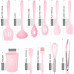 Розовый набор кухонных инструментов