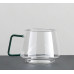 Стеклянная чашка для воды