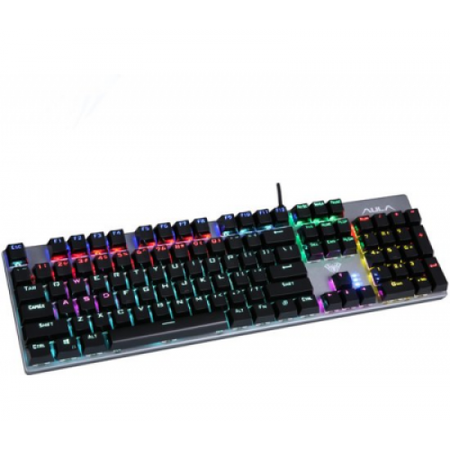 Naqilli RGB işiqlandırmalı klaviatura
