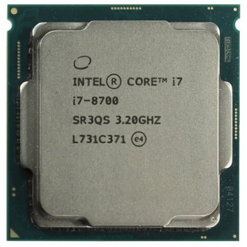 Prosessor Intel Core i7-8700