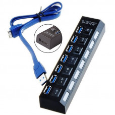 Компьютерный расширитель USB HUB 3.0 на 7 портов Компьютерный расширитель USB HUB 3.0 на 7 портов