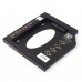 Универсальный SATA Caddy box 9.5 мм для HDD SSD жесткого диска черного цвета