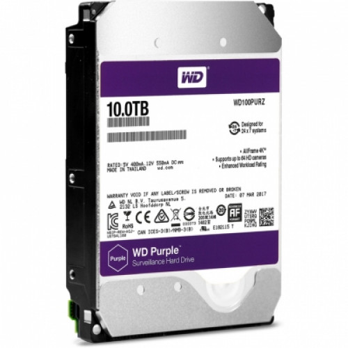 Накопитель HDD Western Digital Purple 10TB 3.5"