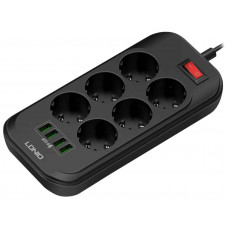 Сетевой фильтр LDNIO Defender Series 6 Socket (SE6403)