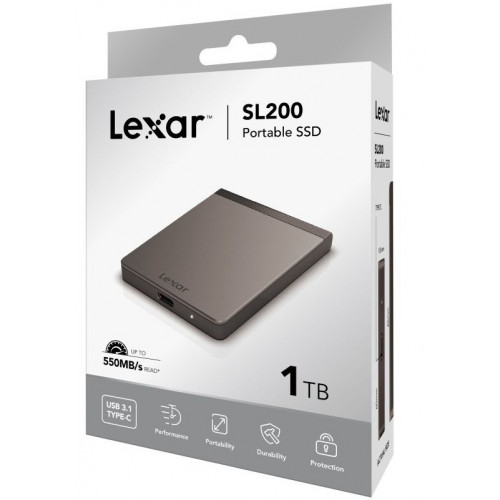 Внешняя память Lexar SL200 1TB Portable SSD