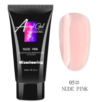 30 ml çəhrayı rəngdə dırnaq qaynağı üçün gel / akrigel