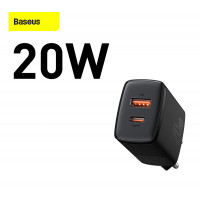 Baseus Mini Fast Charge PD20W USB və Type-C 20W çıxışlı şarj cihazı Baseus Mini Fast Charge PD20W USB və Type-C 20W çıxışlı şarj cihazı