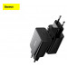 Baseus Speedy Mini Fast Charger 1C ЕС Зарядное устройство на Type-C 20W ( черное )