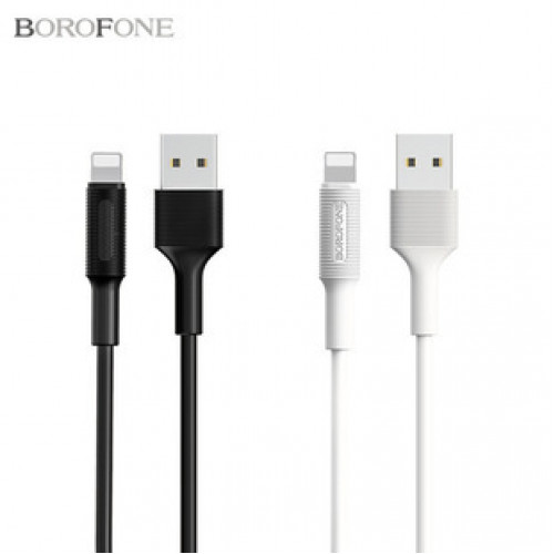 Borofone Wind BX1 белый кабель USB на Micro 2A 1m