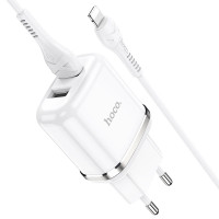 Hoco N4 2 USB - 2.4A ağ şarj cihazı USB - Lightning / Apple kabel ilə Hoco N4 2 USB - 2.4A ağ şarj cihazı USB - Lightning / Apple kabel ilə