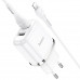 Hoco N4 2 USB - 2.4A ağ şarj cihazı USB - Lightning / Apple kabel ilə