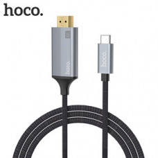 Hoco UA13 HDMI Кабель - переходник на Type-C 1.8 м 4К + 2К Hoco UA13 HDMI Кабель - переходник на Type-C 1.8 м 4К + 2К