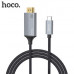 Hoco UA13 HDMI Кабель - переходник на Type-C 1.8 м 4К + 2К