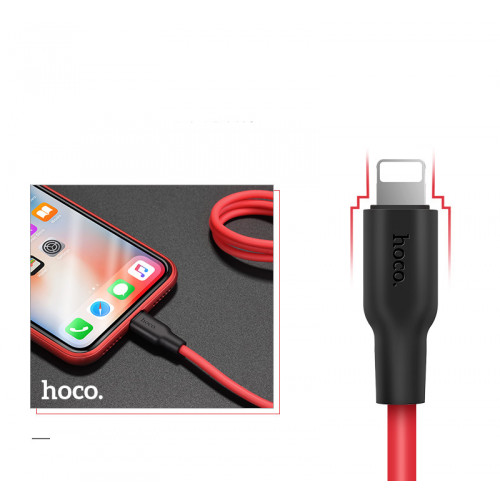 Hoco X21 кабель USB на Lightning / Apple