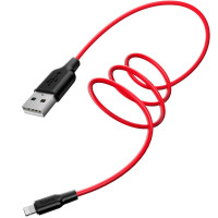 Hoco X21 кабель USB на Lightning / Apple ( красный ) Hoco X21 кабель USB на Lightning / Apple ( красный )