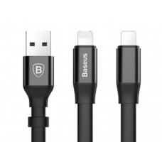 Портативный кабель Baseus 2 в 1 USB на Type-C / Lightning ( Apple ) Портативный кабель Baseus 2 в 1 USB на Type-C / Lightning ( Apple )