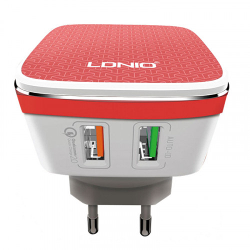 Сетевое зарядное устройство LDNIO Lighting (A2405Q)