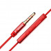 Baseus Encok H06 Проводные красные наушники на 3.5 мм