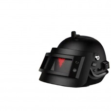 Портативная колонка в форме черной каски Pubg Bluetooth - динамик