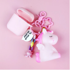 Чехол - брелок с единорогом для AirPods Чехол - брелок с единорогом для AirPods