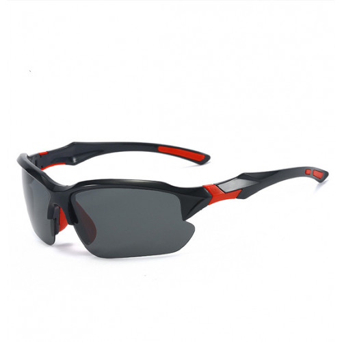 Черно-красные спортивные очки