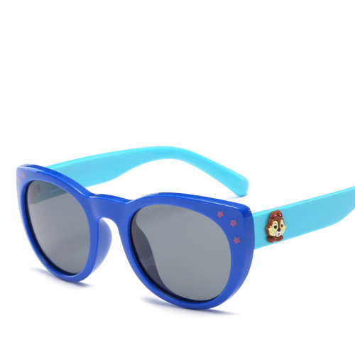 Солнцезащитные детские очки в синих тонах