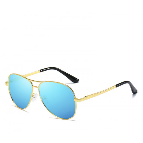 Солнцезащитные очки-авиаторы с зеркальными линзами