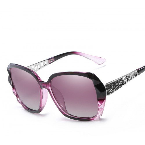 Солнцезащитные очки с фиолетовой оправой
