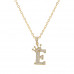 Ожерелье с буквой E