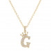 Ожерелье с буквой G