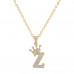 Ожерелье с буквой Z